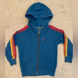 Aviator Nation Blue Kids Zip Up SIZE 6